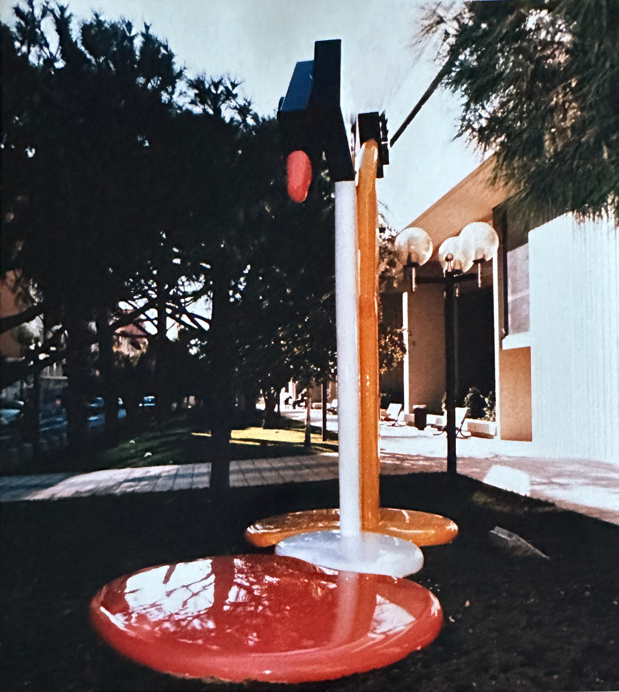 Catalogue raisonné, Claude Gilli, La couleur se déversant sur le pauvre monde — 1985