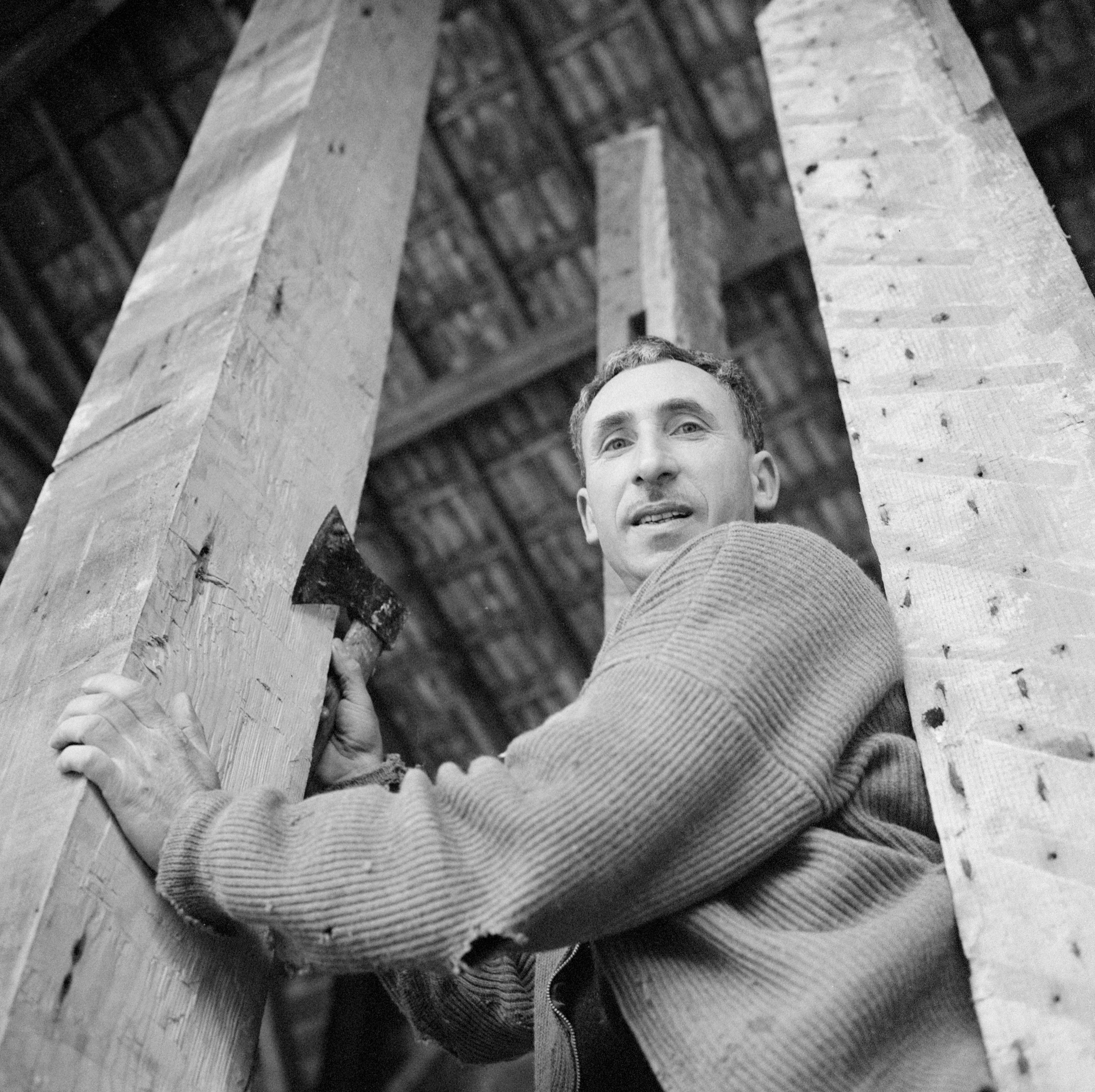 Marino di Teana en 1962 photograpié par Pierre Joly
