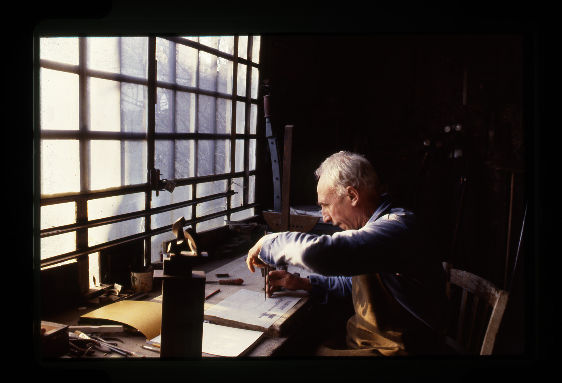 A l'atelier de Périgny Photo par Claude Gaspari