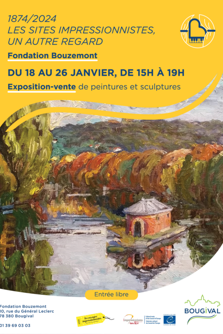 Affiche de l'exposition-vente