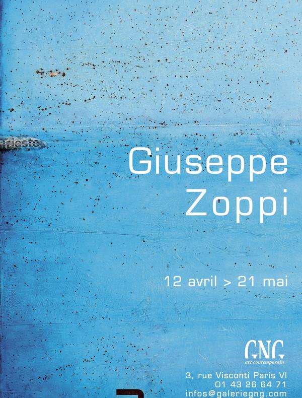 Affiche Giuseppe ZOPPI / Galerie GNG 2022