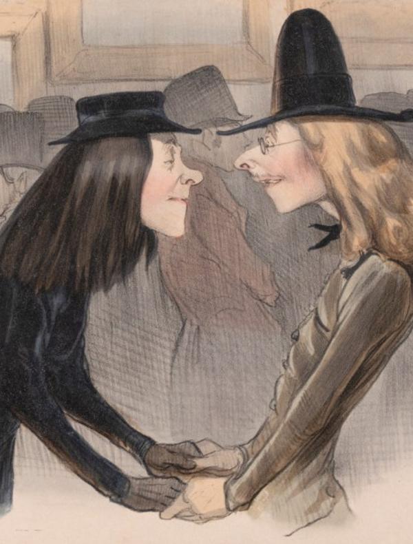 Honoré Daumier, "Mon cher je vous félicite"