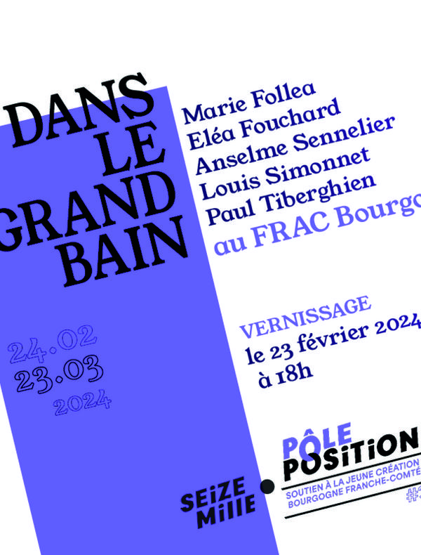 création graphique "Dans le grand bain"