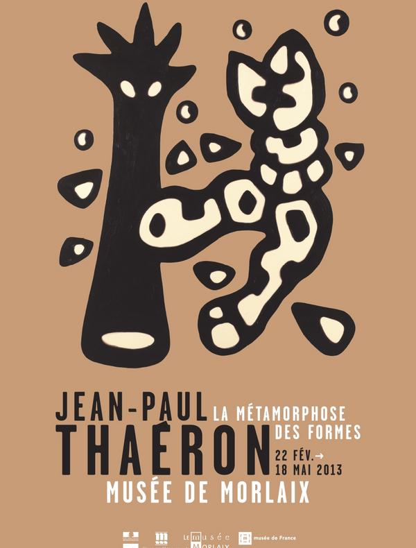 Affiche exposition Musée de Morlaix, la Métamorphose des Formes, 2013