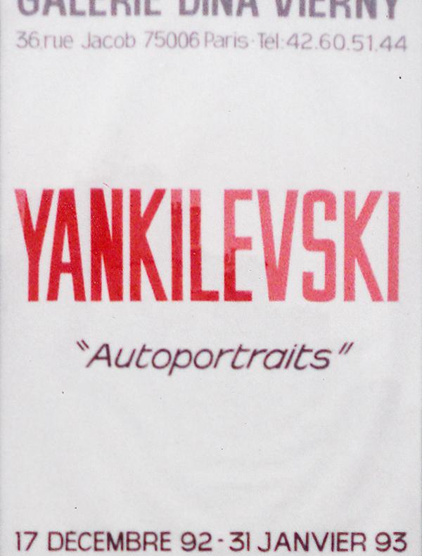 Vladimir Yankilevsky, Galerie Dina Vierny , 1992-1993