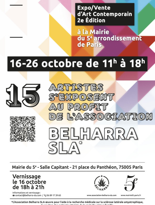 15 artistes s'exposent pour Belharra SLA