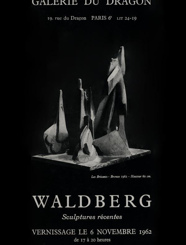 Wadlberg - sculptures récentes, 1962