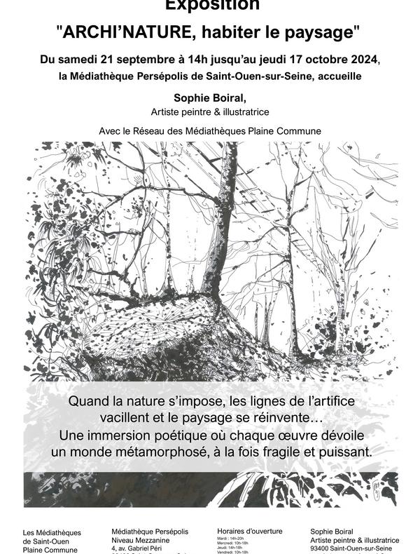 EXPOSITION : ARCHI'NATURE, habiter le paysage