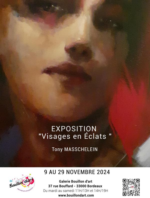 Affiche exposition de Tony Masschelein