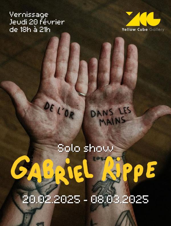L'exposition "De l'or dans les mains" présente le travail photographique de l'artiste Gabriel Rippe.