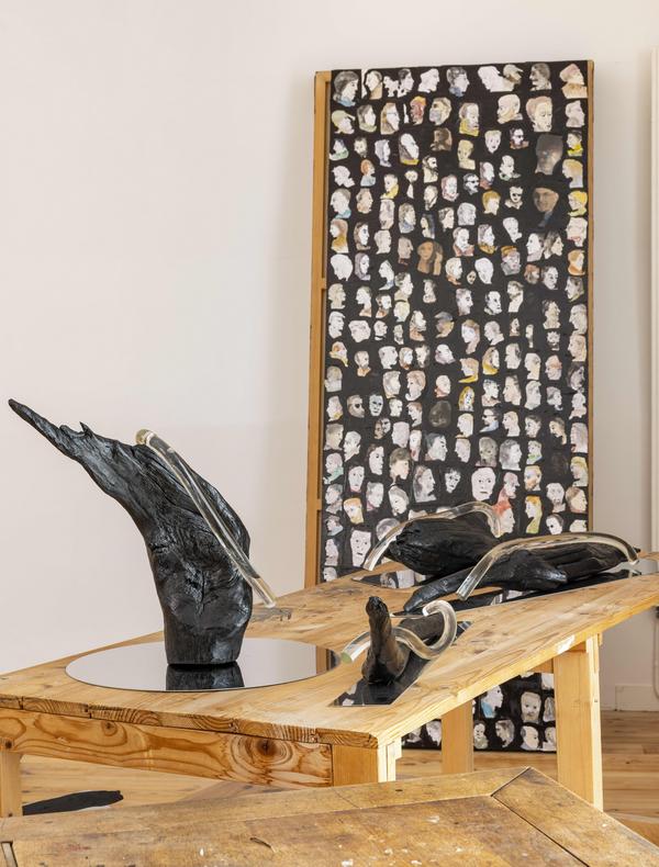 Emmanuelle Saulnier, Scuptures @Tadzio
