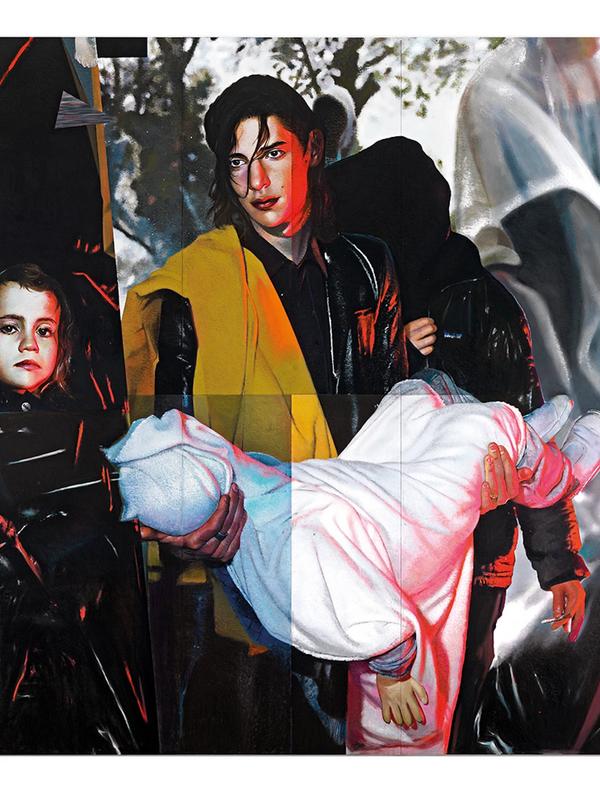 détail du tryptique