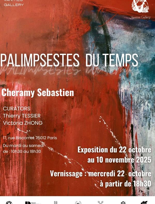 affiche exposition Palimpsestes du temps