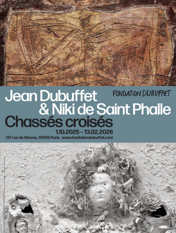 affiche de la Fondation Dubuffet 