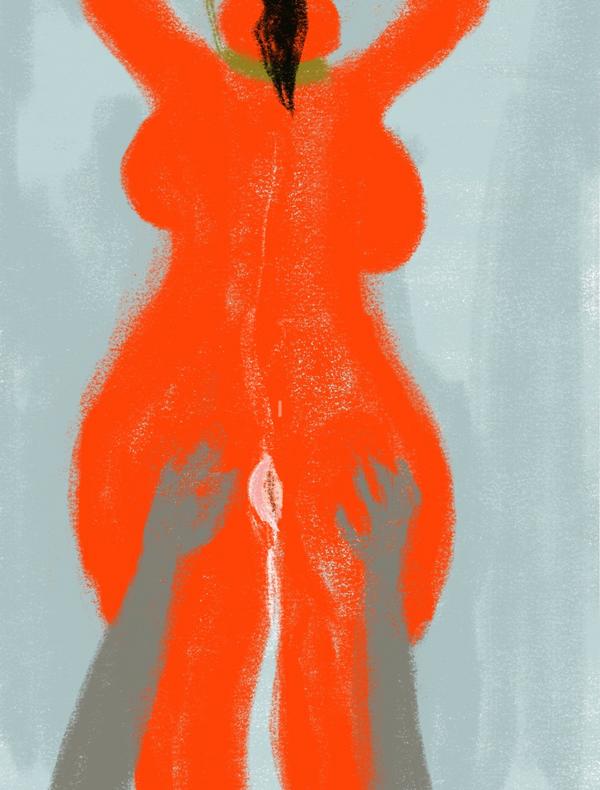 Louise Tilleke, peinture sur tablette, 24 x 18 cm 