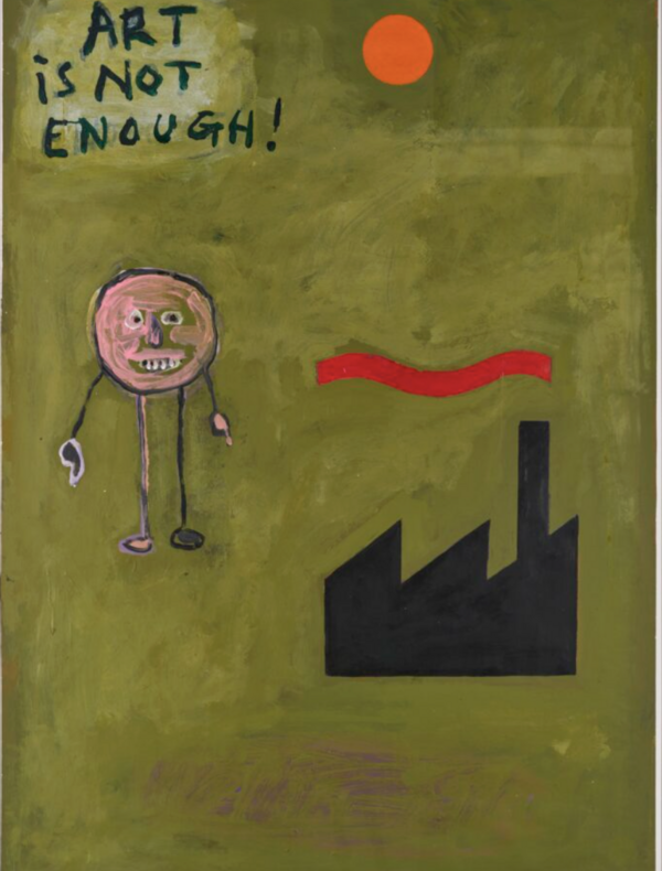 Art is not enough