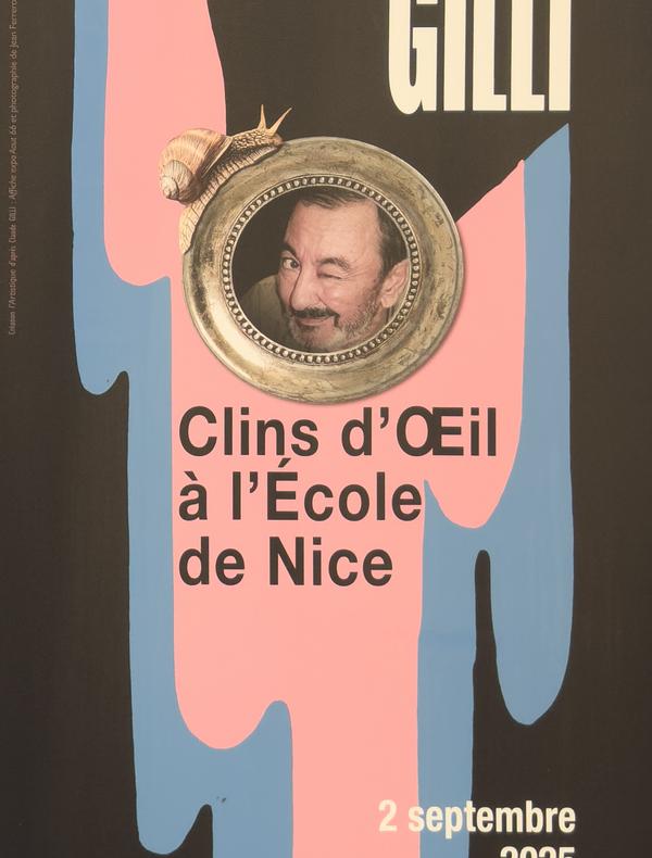 Affiche exposition Gilli L'Artistique