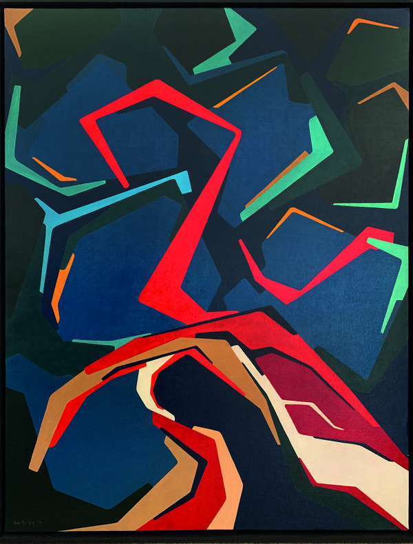 Sans titre - 1959 Huile sur toile _ 96 x 77 cm - œuvre unique
