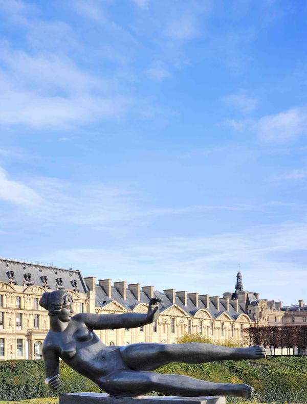 Aristide Maillol - L’Air (1938), Jardin du Carrousel, Décembre 2025 © Marina Smirnovawww.espacemusees.org