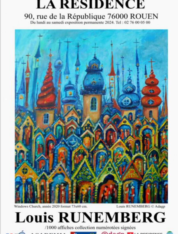  la Résidence présente Louis RUNEMBERG nouvelle collection 