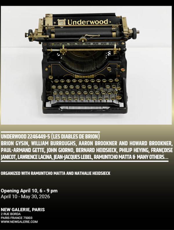 Exposition : UNDERWOOD 2246449-5 (LES DIABLES DE BRION)