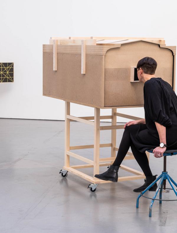 Matts Leiderstam, What Does the Grid Do? (Grande Machine), 2022-26. Courtesy of the Artist and Andréhn-Schiptjenko © Jean-Baptiste Bérange