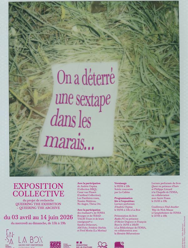 affiche on a déterré une sextape dans les marais