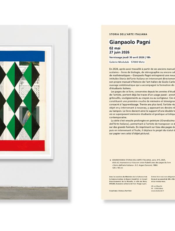 Flyers de l'exposition