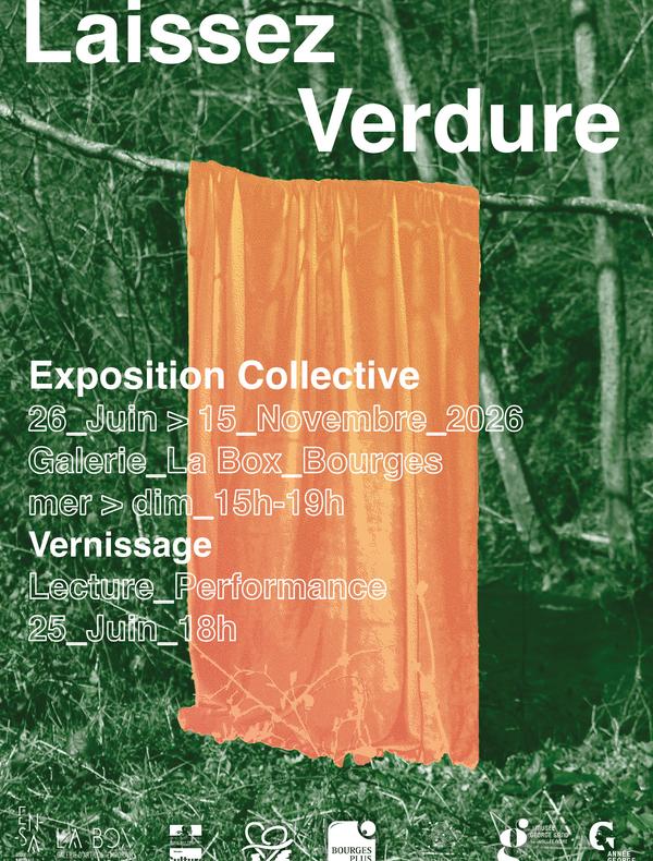 affiche exposition Laissez verdure
