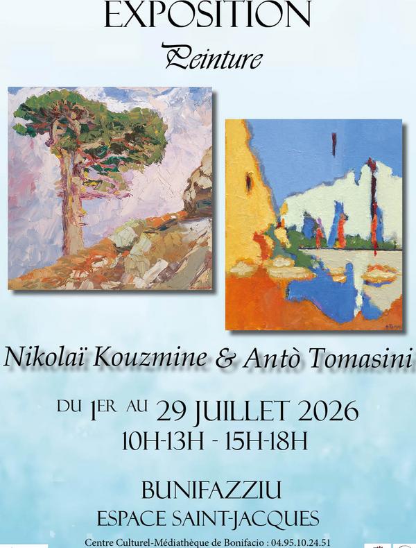 Exposition Kouzmine Tomasini 2026 Bonifacio