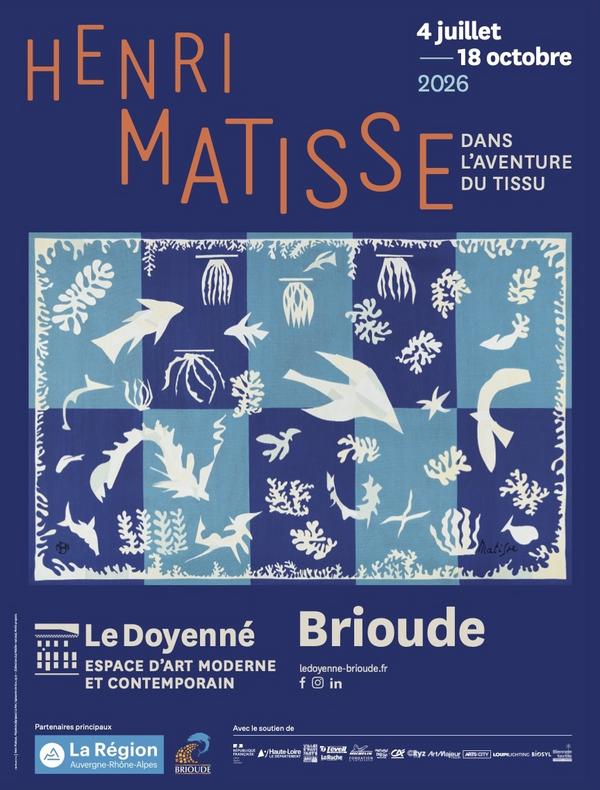 Affiche exposition Matisse, Brioude