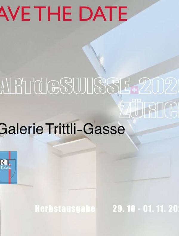 ARTdeSUISSE Zurich, édition d'automne 2026