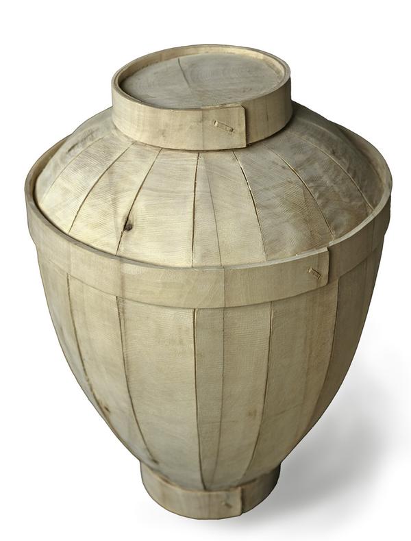 Sculpture en bois de tilleul - 40 x 20 x 20 cm