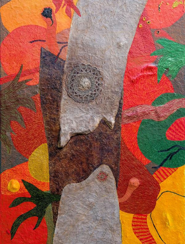 Passage - peinture à l'huile 