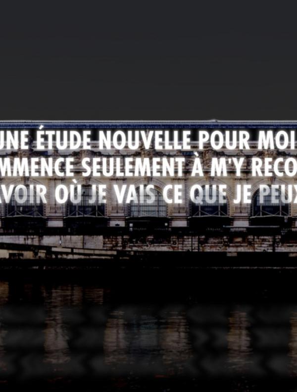Jenny Holzer. J'ai vu