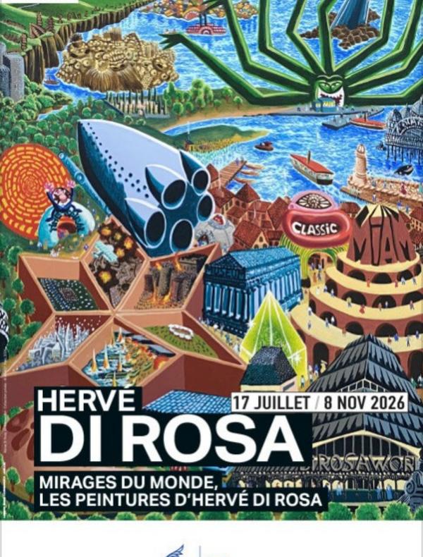 Mirages du monde, les peintures d'Hervé Di Rosa