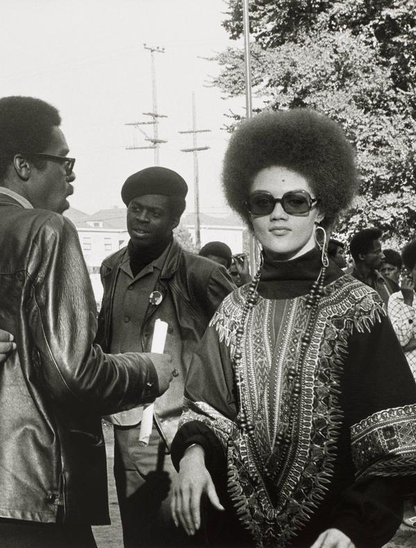 Kathleen Cleaver and the Black Panthers (âFree Hueyâ rally, Bobby Hutton Memorial Park, Oakland, CA, Sept. 22, 1968, from: Black Panther), 1968â1969