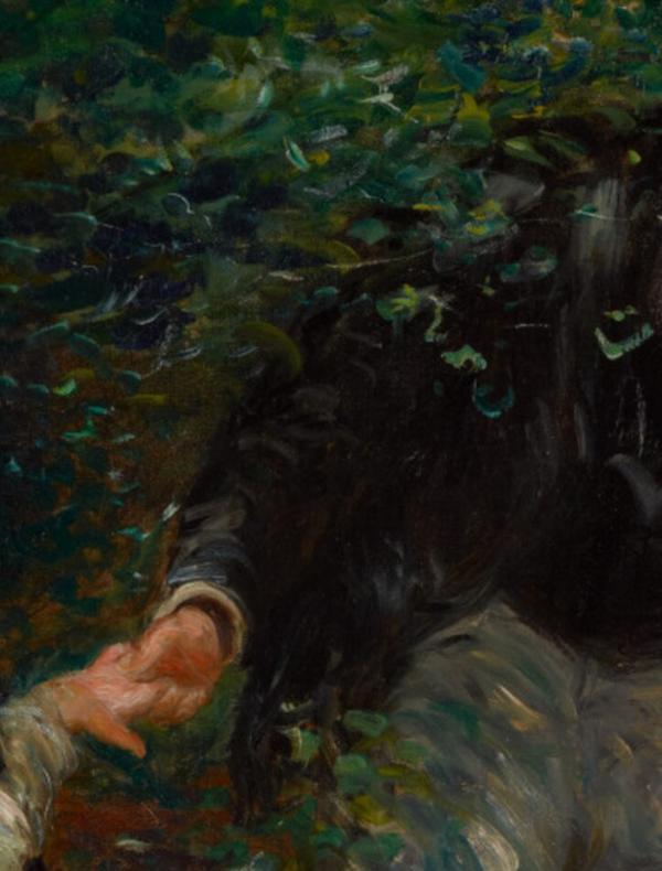 Pierre-Auguste Renoir (1841-1919) La Promenade, 1870