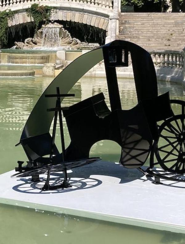 Rachel Feinstein, « Puritan's Delight » Une œuvre du FRAC Bourgogne exposée au jardin Darcy à Dijon