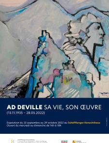 Affiche exposition AD Deville