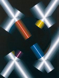 Horacio Garcia Rossi, Couleur Lumière, 1999