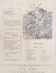 exposition Jean-Jacques Lebel chez Iris Clert en 1957