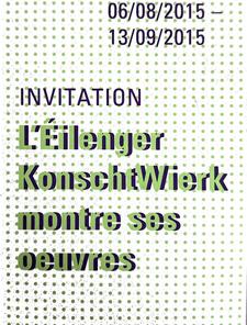 Eilenger KonschtWierk montre ses oeuvres