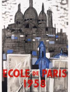Affiche Ecole de Paris, galerie Charpentier, 1956
