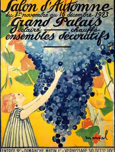 affiche salon d'automne 1923