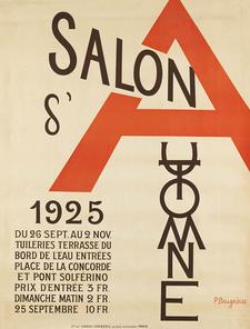 Affiche du Salon d'Automne de 1925