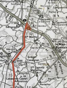 carton invitation expo rigueur chateau de Lacaze 2010