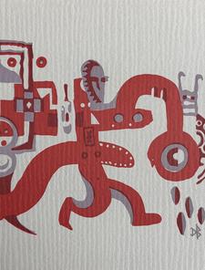 carton invitation tea follies 1993