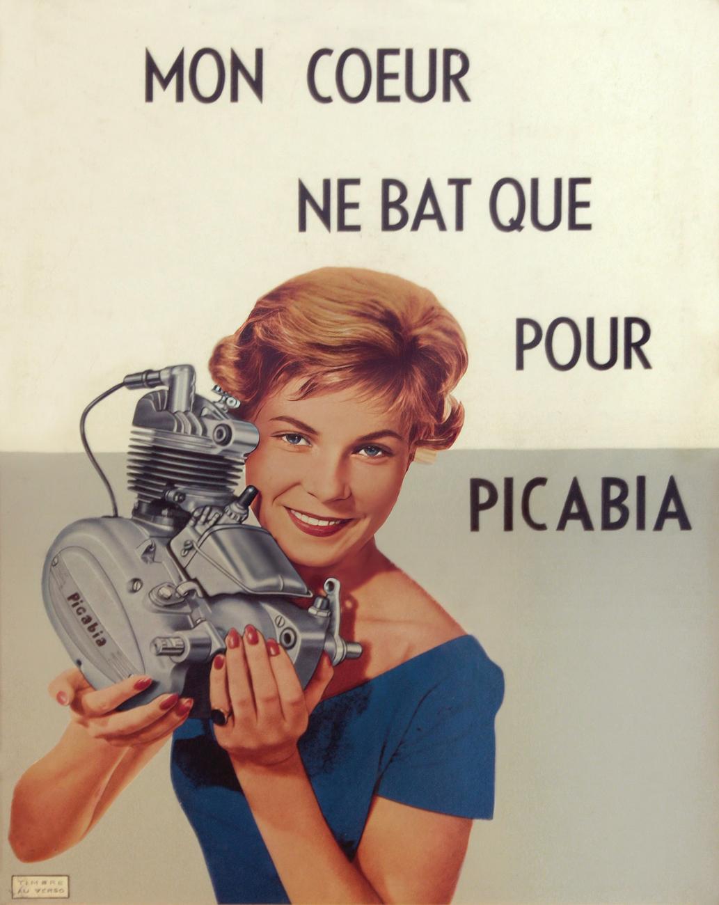 Catalogue raisonné, Jean-Jacques Lebel, Mon Coeur ne bat que pour Picabia - 1962