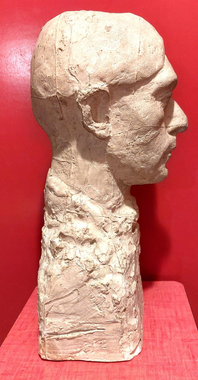 Portrait de Imre Gyomaï (2) Plâtre 